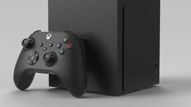 xbox series x Model 3D .c4d .max .obj .3ds .fbx .stl .blend 