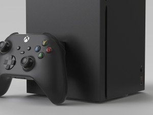 xbox series x Modelo 3D