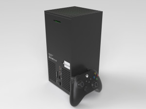 xbox series x Model 3D