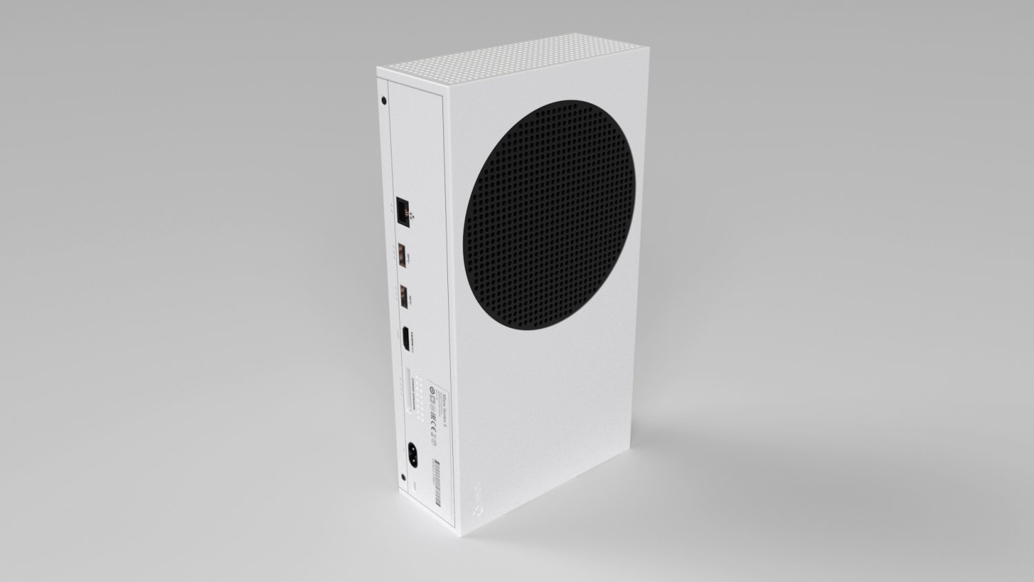 Xbox Series S 3D Model in Other 3DExport