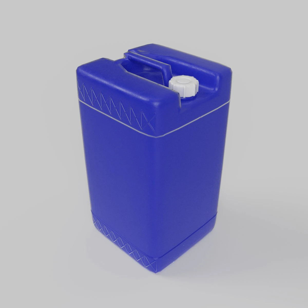 plastic gallon 3D Model .c4d .max .obj .3ds .fbx .stl .blend 