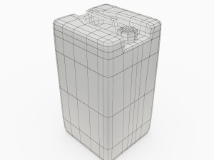 plastic gallon 3D Модель