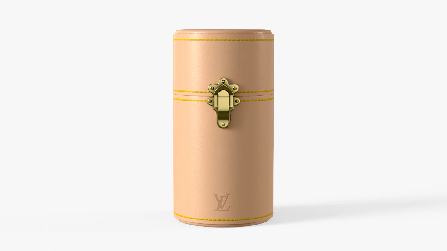 Louis vuitton travel case 3D Model .c4d .max .obj .3ds .fbx .stl .blend 
