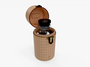 Louis vuitton travel case 3D Model