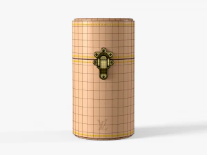 Louis vuitton travel case 3D Model