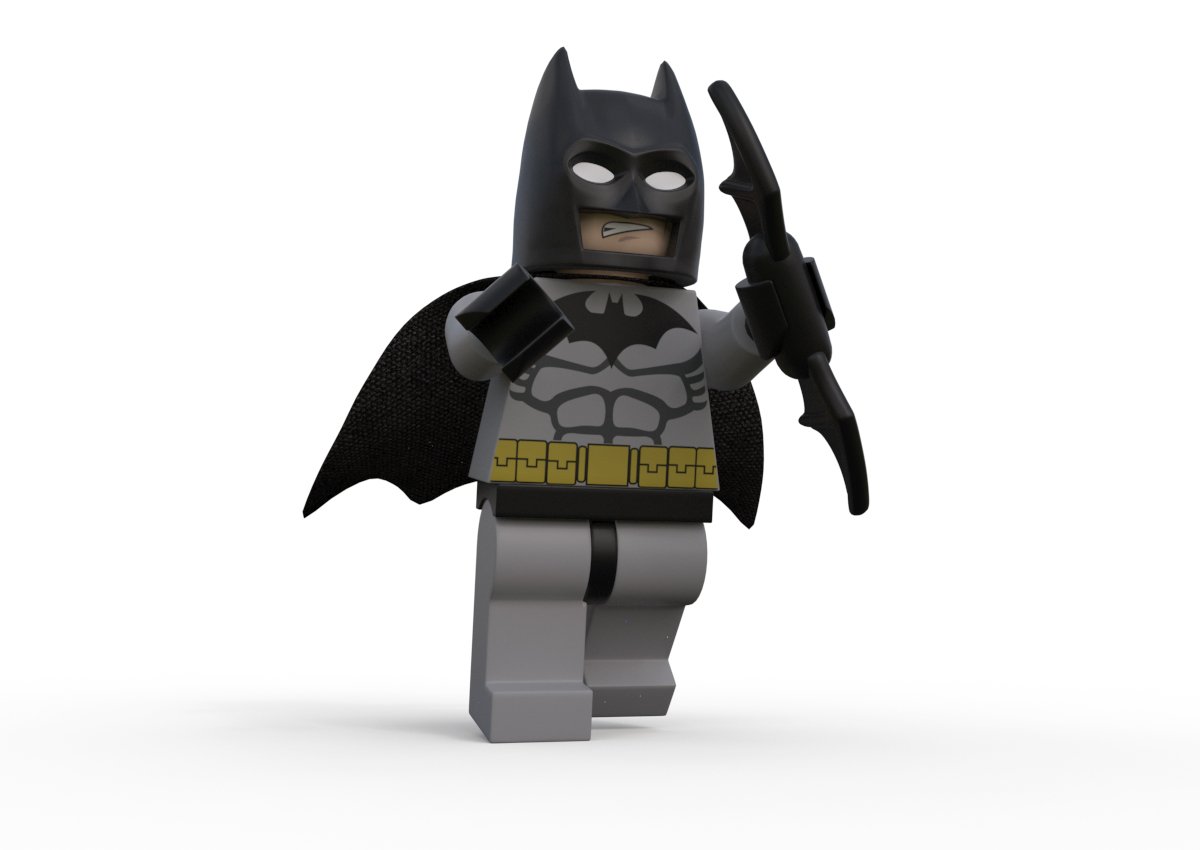 Lego batman Modelo 3D in Dibujos Animados 3DExport