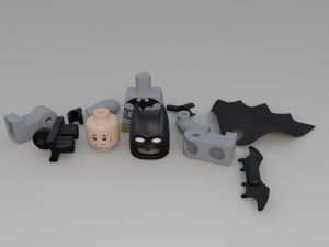 Lego batman Modèle 3D
