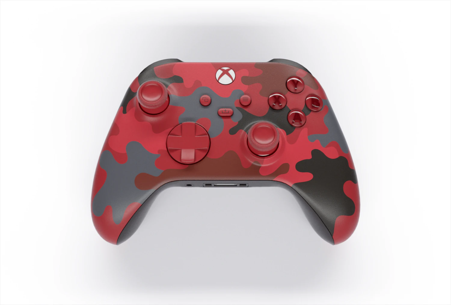 controle xbox daystrike camuflado Modelo 3D .c4d .max .obj .3ds .fbx .stl .blend 