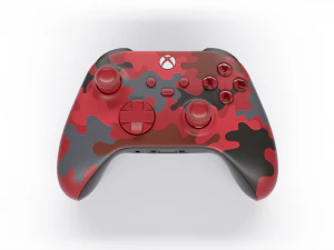 xbox controller daystrike camo 3D Model
