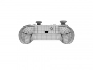 xbox controller daystrike camo 3D 모델