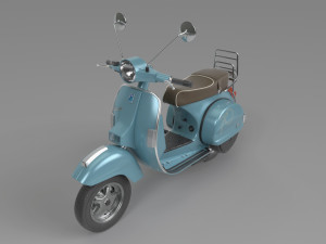 Vespa px125 Modello 3D