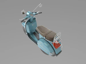 Vespa px125 Modelo 3D