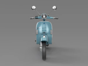 Vespa px125 Modelo 3D
