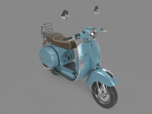 Vespa px125 Modello 3D