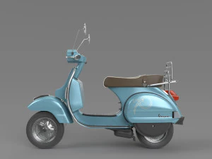 Vespa px125 Modelo 3D