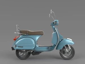 Vespa px125 Modelo 3D