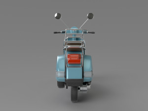 Vespa px125 Modello 3D