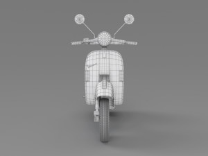 Vespa px125 Modello 3D