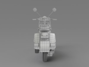 Vespa px125 Modello 3D