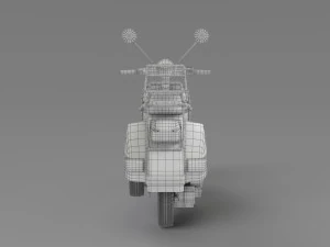 Vespa px125 Modelo 3D