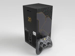Xbox Series X Halo Infinite Limited Edition 3D Model