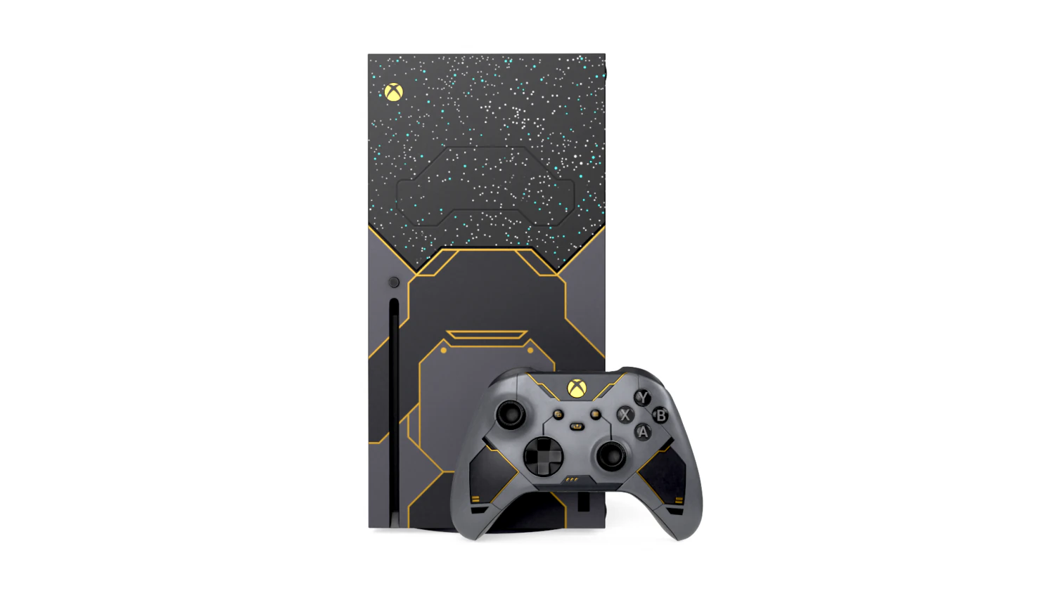 Xbox Series X Halo Infinite Limited Edition 3D Model .c4d .max .obj .3ds .fbx .stl .blend