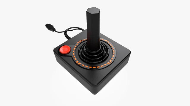 Joystick Modello 3D .c4d .max .obj .3ds .fbx .stl .blend 