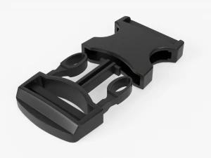 Plastic Buckle 3D Model