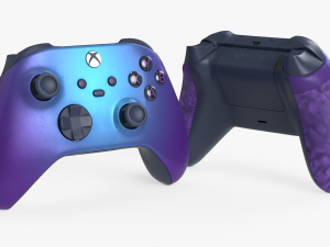 Xbox Controller Stellar Shift Model 3D