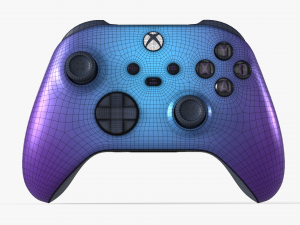 Xbox Controller Stellar Shift Model 3D