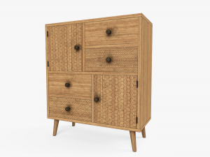 Dresser 6D Modelo 3D
