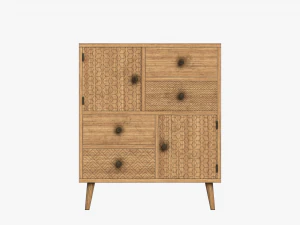Dresser 6D 3D Model