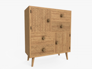 Dresser 6D Modelo 3D