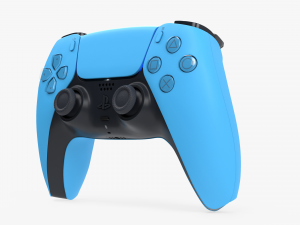 Dualsense Starlight Blue 3D Модель
