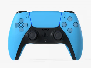 Dualsense Starlight Blu Modello 3D