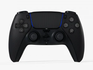Dualsense Midnight Black 3D Model