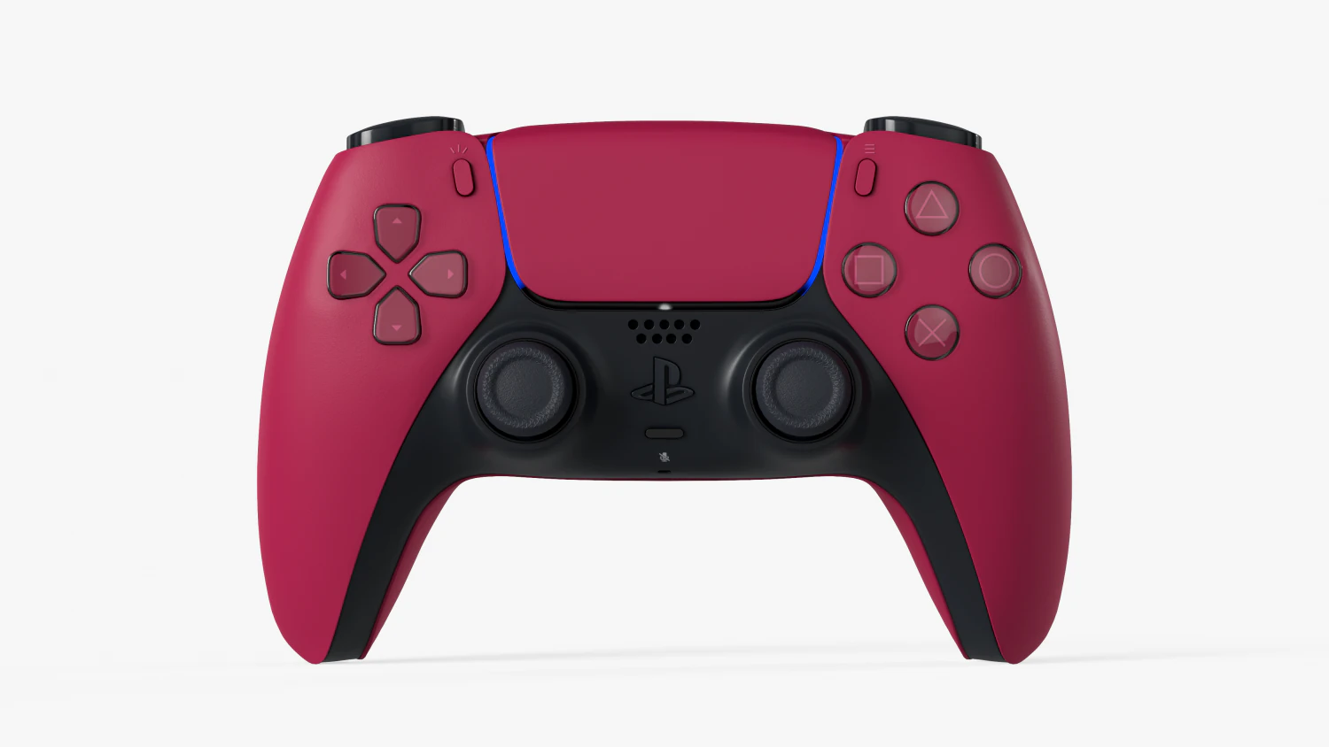 Dualsense C&oacute;smico Vermelho Modelo 3D .c4d .max .obj .3ds .fbx .stl .blend 