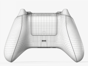 Xbox controller Robot White 3D मॉडल
