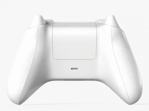Controle Xbox Rob&ocirc; Branco Modelo 3D