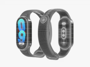 Smart Band 8 3D Model