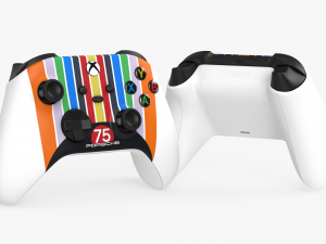 Xbox Series X Controller Porsche 75th Anniversary Model 3D
