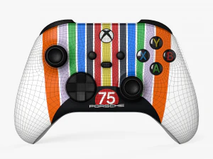 Xbox Series X Controller Porsche 75th Anniversary 3D Model