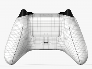 Xbox Series X Controller Porsche 75th Anniversary Model 3D
