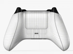 Xbox Series X Controller Porsche 75th Anniversary 3D Model
