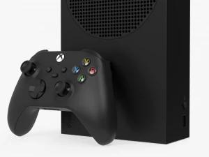 Xbox Series S Carbon Black 3D Model