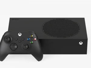 Xbox Series S Carbon Black 3D Model