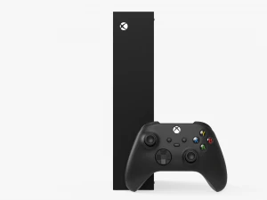Xbox Series S Carbon Black 3D Model