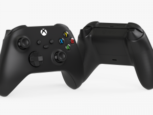 Xbox Series S Carbon Black Model 3D