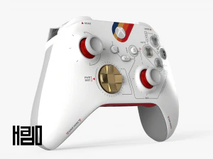 Xbox Series X Controller Starfield Limited Edition 3D Model