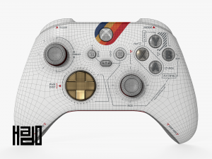 Xbox Series X Controller Starfield Limited Edition Modelo 3D